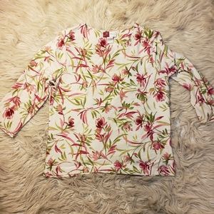 Tropical Floral Blouse